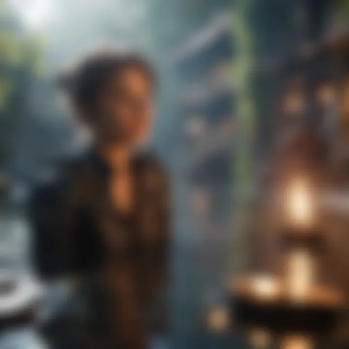 Immersive language learning environment