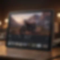 A visually appealing app organization on a digital device screen.