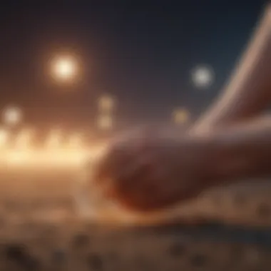 The Power of Letting Go Abstract representation of emotional release and liberation.