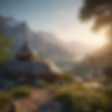 Inner Peace Through Forgiveness A serene landscape symbolizing inner peace and forgiveness.