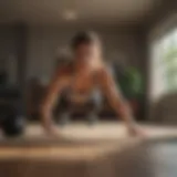 Energetic workout routine at home