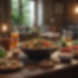 Healthy meal preparation