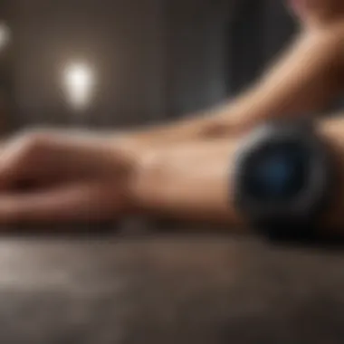 Tracking Fitness Progress Fitness tracker monitoring progress and goals