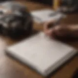 A well-organized notebook showcasing effective note-taking techniques.