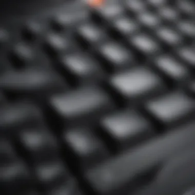 The Modern Keyboard: An Essential Tool for Typing Mastery A close-up of a computer keyboard