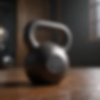 Focused kettlebell exercise for muscle definition