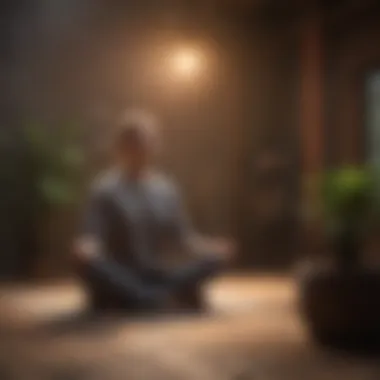 Mindfulness Meditation Mindfulness meditation session for mental well-being