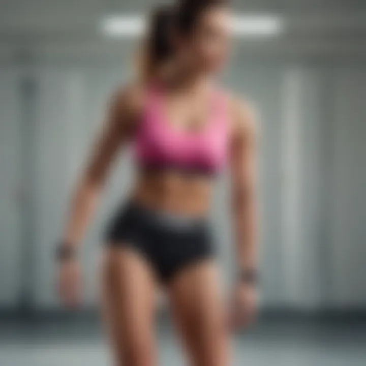 Sleek and modern fitness tracker displaying progress towards six-pack goal