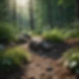 A serene landscape symbolizing personal growth