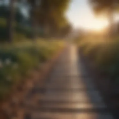 Pathway to New Opportunities An open pathway symbolizing new career opportunities and possibilities
