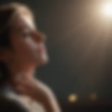 A person engaging in mindfulness meditation for emotional clarity