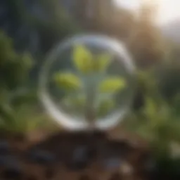 A serene landscape symbolizing personal growth