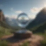 A serene landscape symbolizing personal growth
