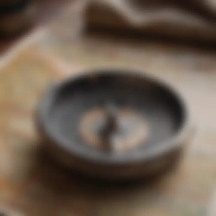 An open compass resting on a map, representing direction and guidance
