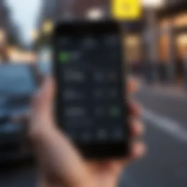 Understanding Fare Calculations Close-up of Uber fare breakdown on a mobile device