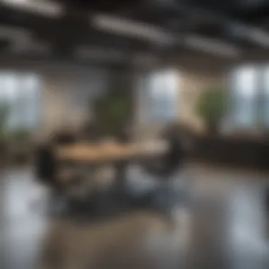 Healthy Workplace Culture A serene office environment symbolizing a healthy workplace culture