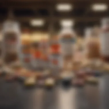 Role of Supplements in Nutrition A selection of various supplements aligned next to whole foods, showcasing their role in nutrition.
