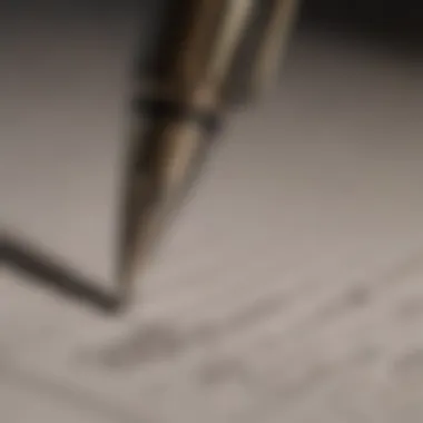 The Art of Writing Tasks A close-up of a pen writing on paper