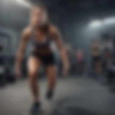 High-Intensity Interval Training Session HIIT Cardio Workout