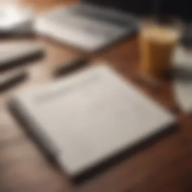 Strategic Planning for Financial Success A notebook and pen on a desk, symbolizing the planning aspect of personal finance management.