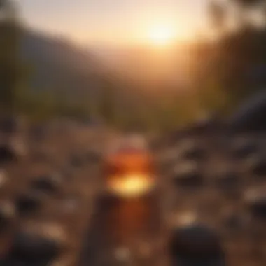 The Dawn of Optimism A vibrant sunrise symbolizing new beginnings and optimism
