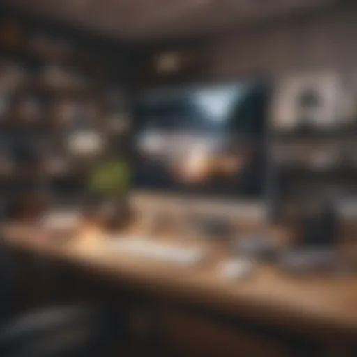 Professional workspace organization