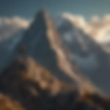 Majestic mountain peak