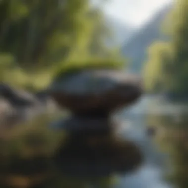 Nature's Harmony: Finding Balance in Life A serene landscape representing balance in life