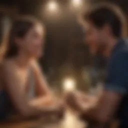 Couple discussing relationship dynamics