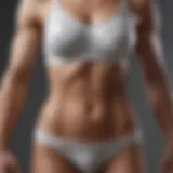 Sculpted abdominal muscles depicted in a marble statue
