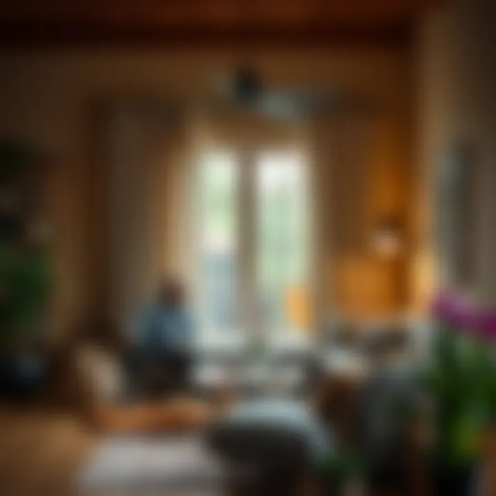Home environment promoting a healthy lifestyle