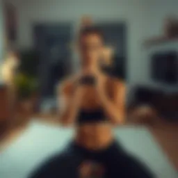 Home workout session for stamina improvement