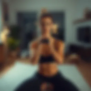 Home workout session for stamina improvement