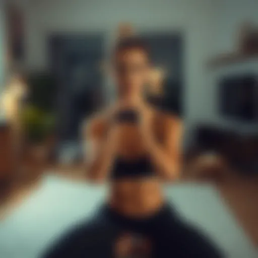 Home workout session for stamina improvement