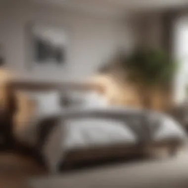 Quality Sleep Environment Serene bedroom environment promoting quality sleep