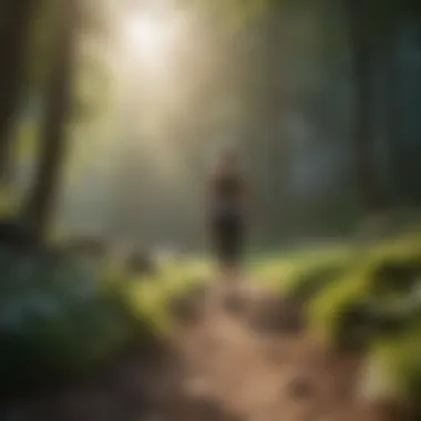 A serene environment for mindful exercise