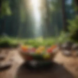 A serene landscape symbolizing clarity and focus
