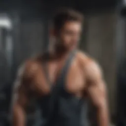 A fit individual performing a back workout to target upper body strength