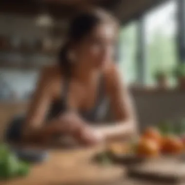 Cultivating a Balanced Lifestyle for Clarity Balanced lifestyle elements: exercise, healthy food, and relaxation