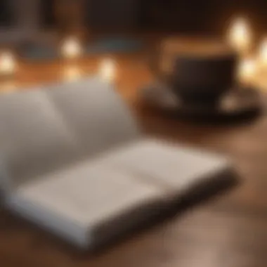 Journaling for Self-Reflection and Growth A journal open with notes and reflections for self-awareness