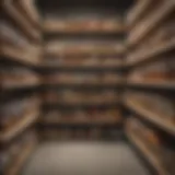 A well-organized pantry with labeled containers for better food management.