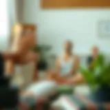 Mindfulness meditation session