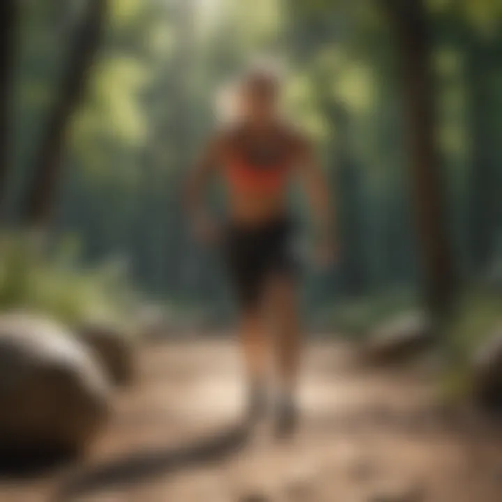 Outdoor activity promoting fitness
