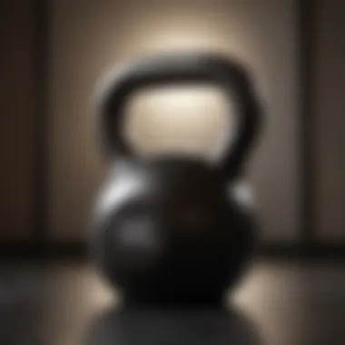 Kettlebell swing for strength training