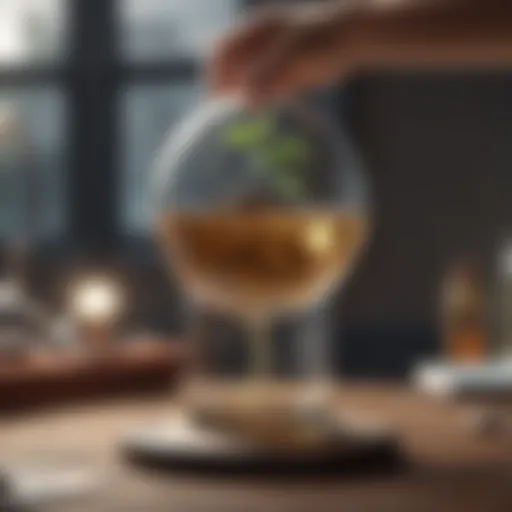 Conceptual illustration of idea transformation