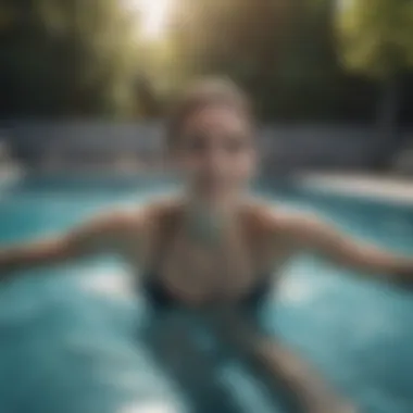 Dive into Weight Loss Success with Swimming Workouts Person swimming vigorously in a pool