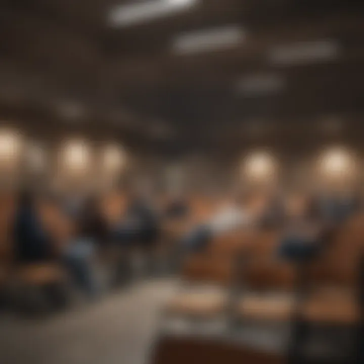 Symbolic depiction of societal disconnection illustrated through empty chairs in a gathering space.