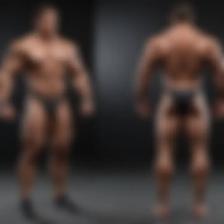 Diagram of various training methodologies employed by bodybuilders