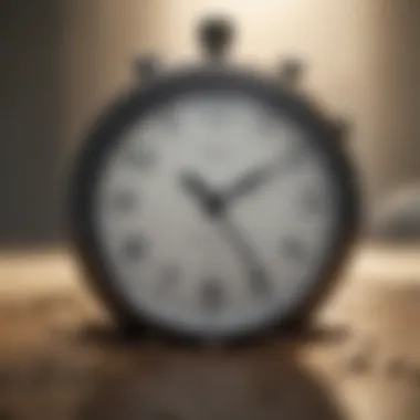 Understanding Psychological Aspects of Time An illustration depicting the psychological aspects of time perception
