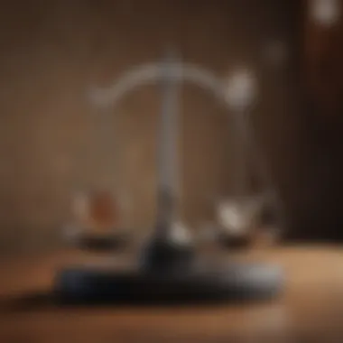 Harmony in Equilibrium Balance scale representing work-life equilibrium